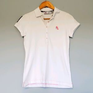 Vineyard Vines White Americsn Cup Polo, Size XXS